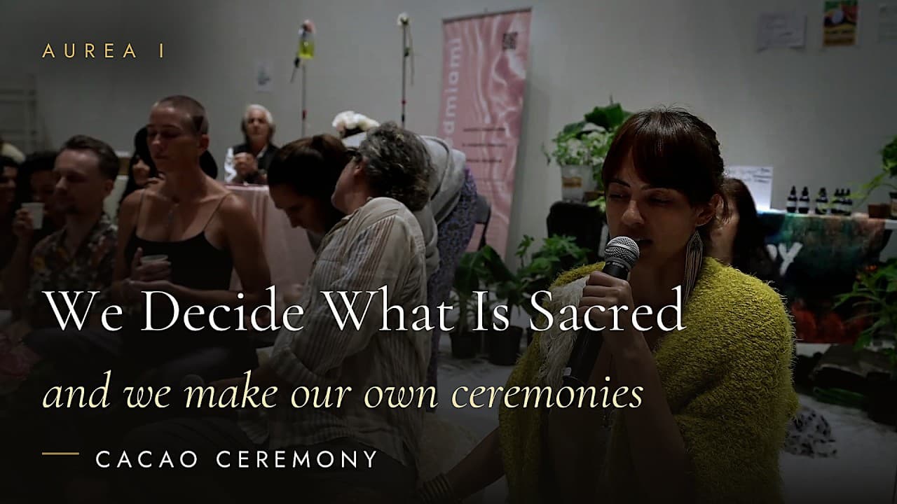 Cacao Ceremony and Sacred Union at AUREA: The Night the Room Went Quiet